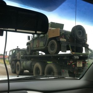 West bound I-40
