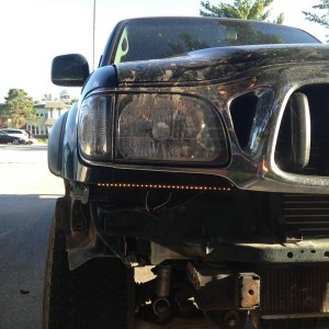 Led strip turn signals.