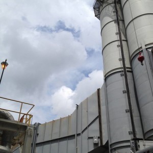 PPL steam generated power plant exhaust towers