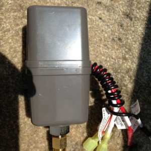 Air pressure switch for compressor Is there any problem mounting it upside 