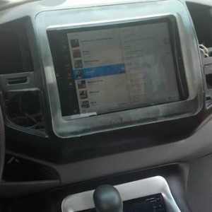 iPad in dash reg cab