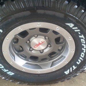 trd wheels and tires