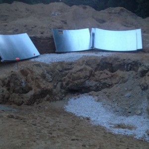 Framing was done. But it was 4" to high :facepalm: I think they finish