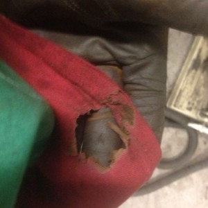 Lit myself on fire again. Twice in less than a week. I need a longer weld j