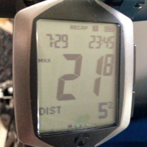 Quick morning ride. Feels good to exercise again.