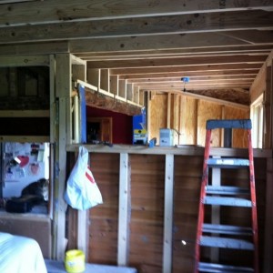 A little more interior progress!