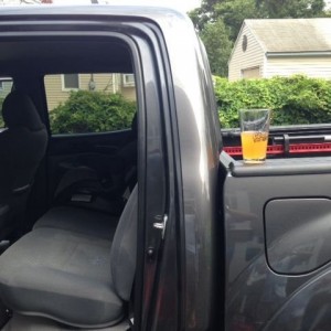 Beer, It makes cleaning out you're truck more fun.