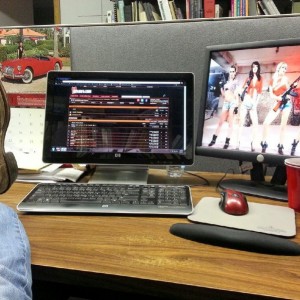 Work's winding down...