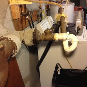 Need some plumbing advice. I want to make my washer drain less ghetto. I&#0