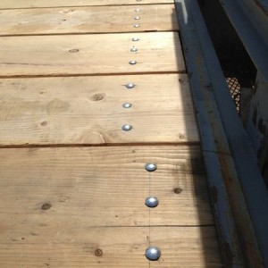 Removed all self tappers, drilled 120 new holes for the 3/8th carriage bolt