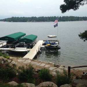 Made it to the water.
