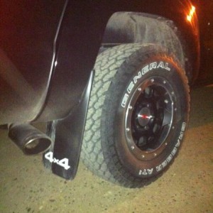 New tread