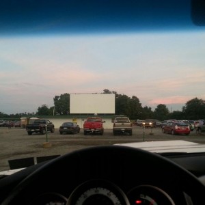 Drive ins with the girlfriend