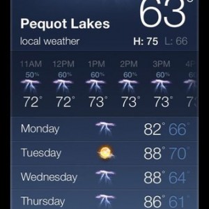 Are you serious? Hopefully it clears up for Sunday funday on the lake.