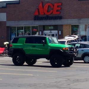 Also seen this nice FJ