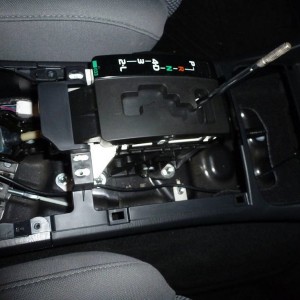 Cable under console