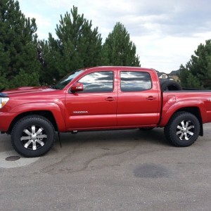 10 Days Old TRD Grill Badge, New Wheels & 265/70/17 BFG T/A Tires