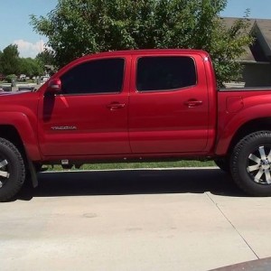 1.5" example - 1.5" level, 3" lift and stock compare