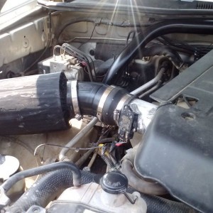 Hot air intake