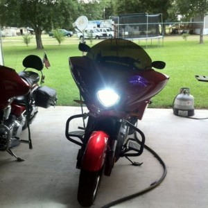 HID's on the bike!