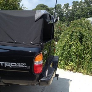 Antenna mount location for now