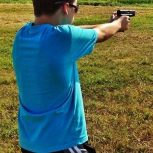 Training my 11 yo brother :)