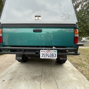 Rear bumper