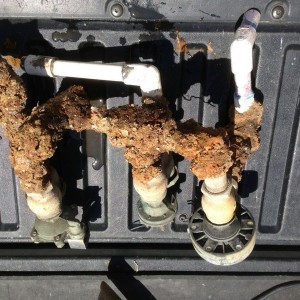 Damn galvanized pipe