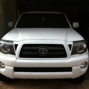Blacked out Headlights