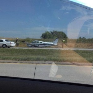 Plane Landed on Highway