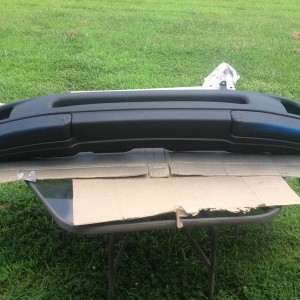 duplicolor bed armor on inner grille and bumper