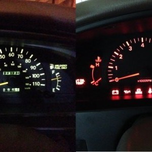 Instrument Cluster LED mod