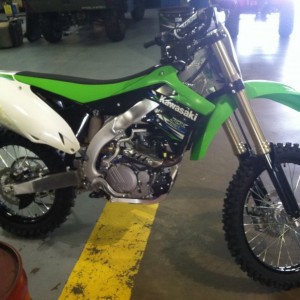 Well i got a new toy. My first kawi