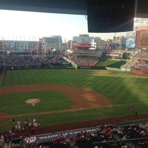 Suite at the nationals game