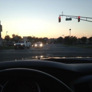 And this person kept flashing their high beams then proceeded to give me th