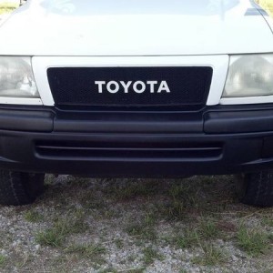 After- Plasti Dipped Bumper