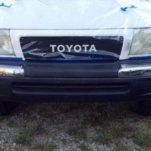 Before- Plasti Dipped Bumper