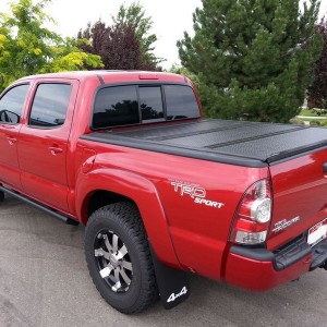 Amp Power Steps & Undercover Flex Tonneau Cover 1
