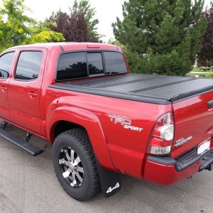 Amp Power Steps & Undercover Flex Tonneau Cover 2