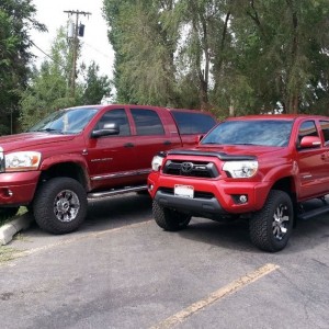 New 3" RevTek lift - next to my old truck 3