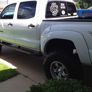 Repping with the SC emblem
