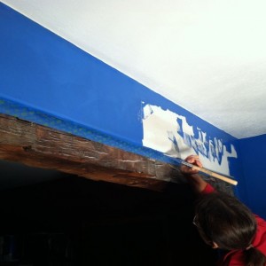 Cutting in the rough cut beam!