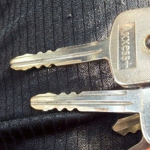 Just got the spare. Bottom is the key that was stuck....but now some things