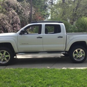 Right after my lift and tires