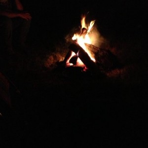 Nothing better then sitting back chilling near a fire with a beer.