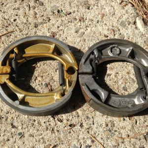 New rear brake for the ruckus. No more squeak!