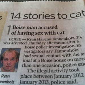 God damit Boise...