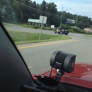 Best shot I could get. Newer f150 painted camo