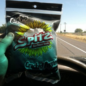 Road trip food! I go through bags of this stuff