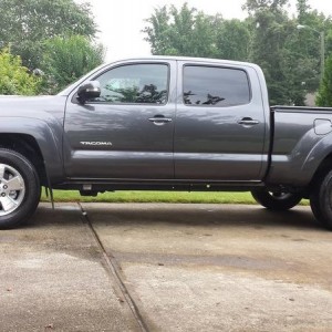 Taco just washed